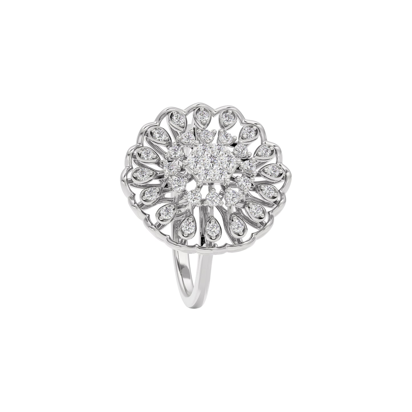 Dazzle Dial Diamond Ring