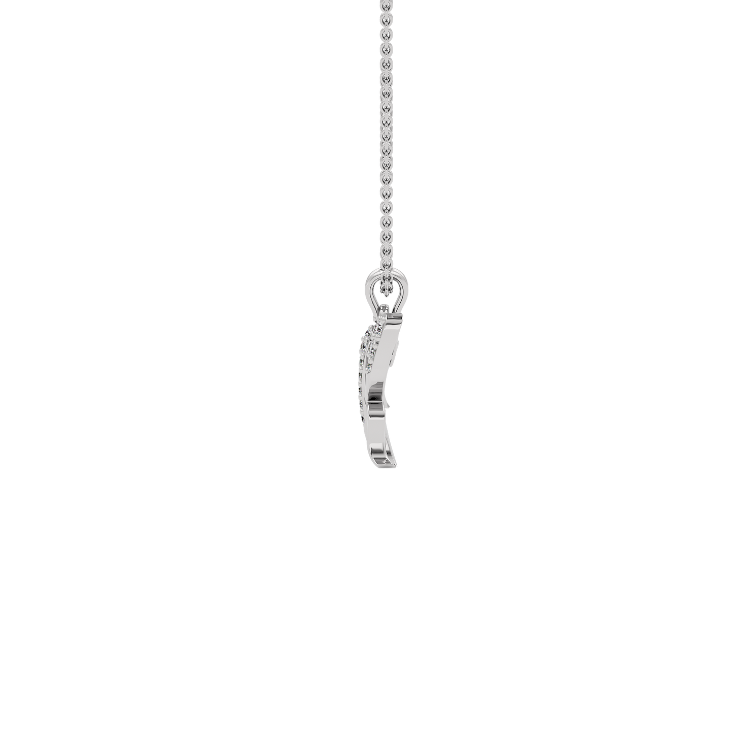 Kissable ‘K’ Diamond Pendant