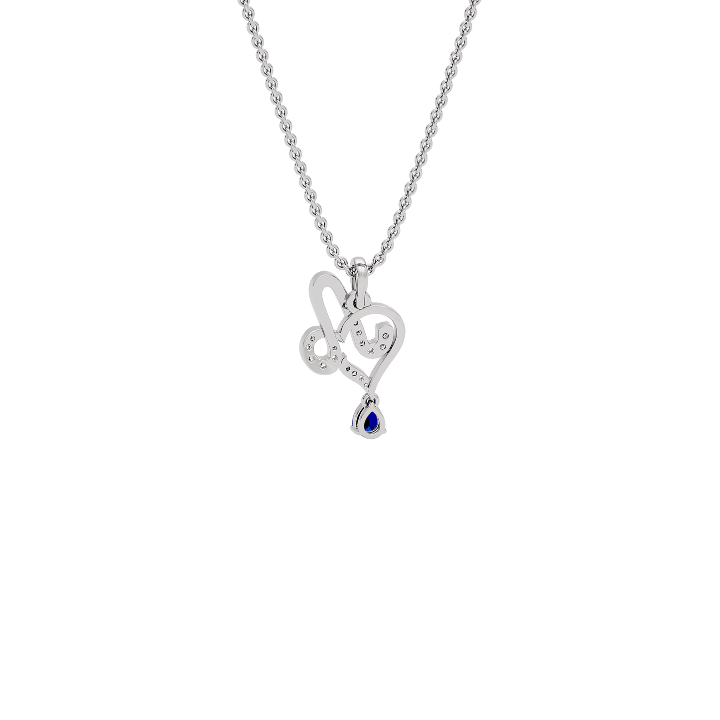 Ambitious 'A' Diamond Pendant