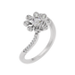 Brilliant Daisy Diamond Ring