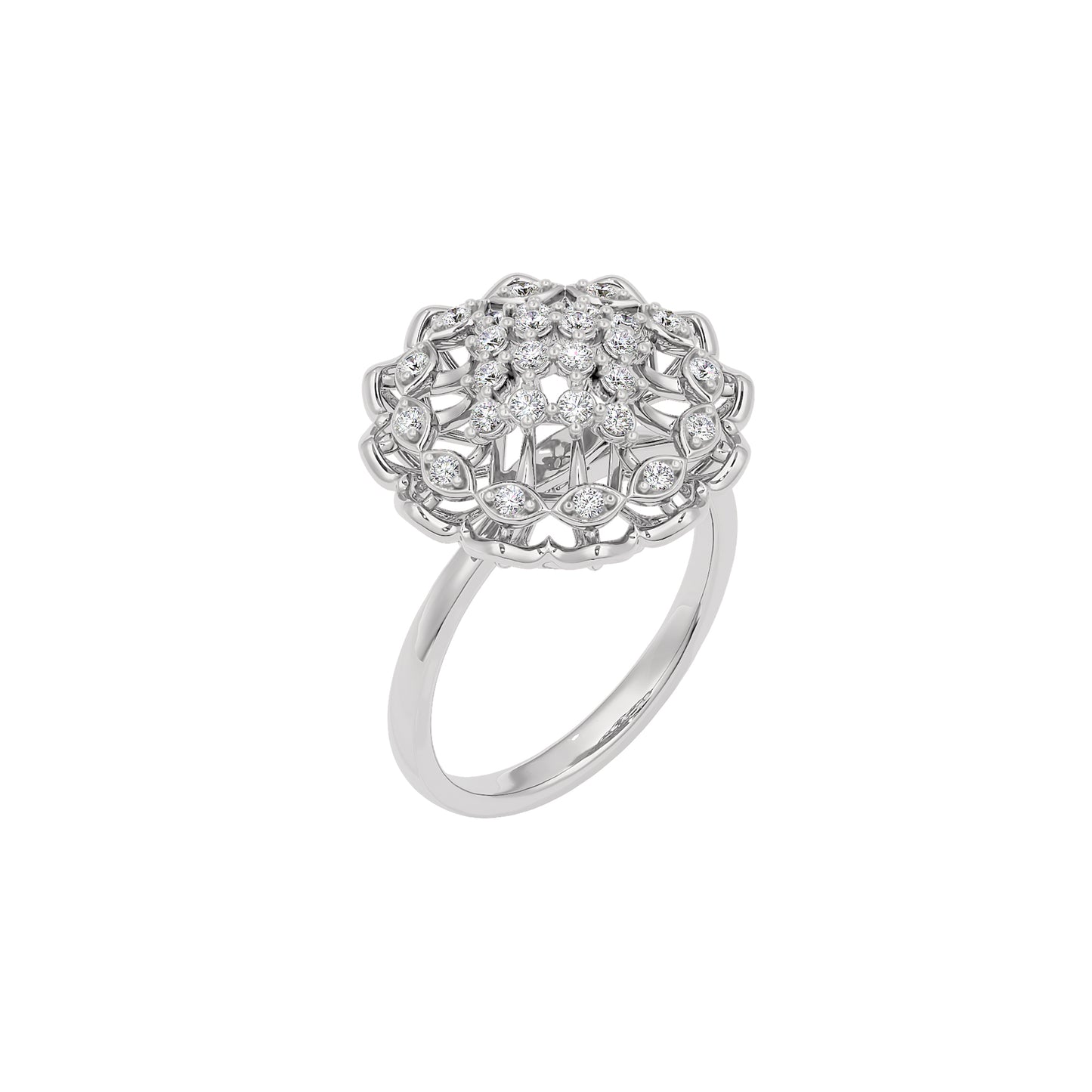 Daisy Diamond Ring