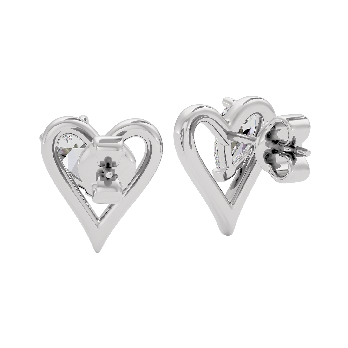 Luna Blossom Diamond Earring