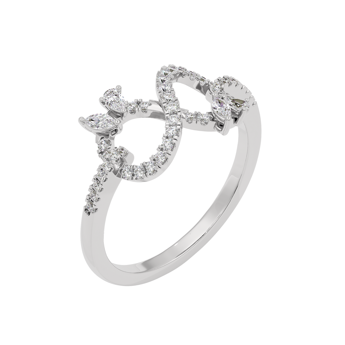 Leda Diamond Ring