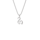 Stellar ‘S’ Diamond Pendant