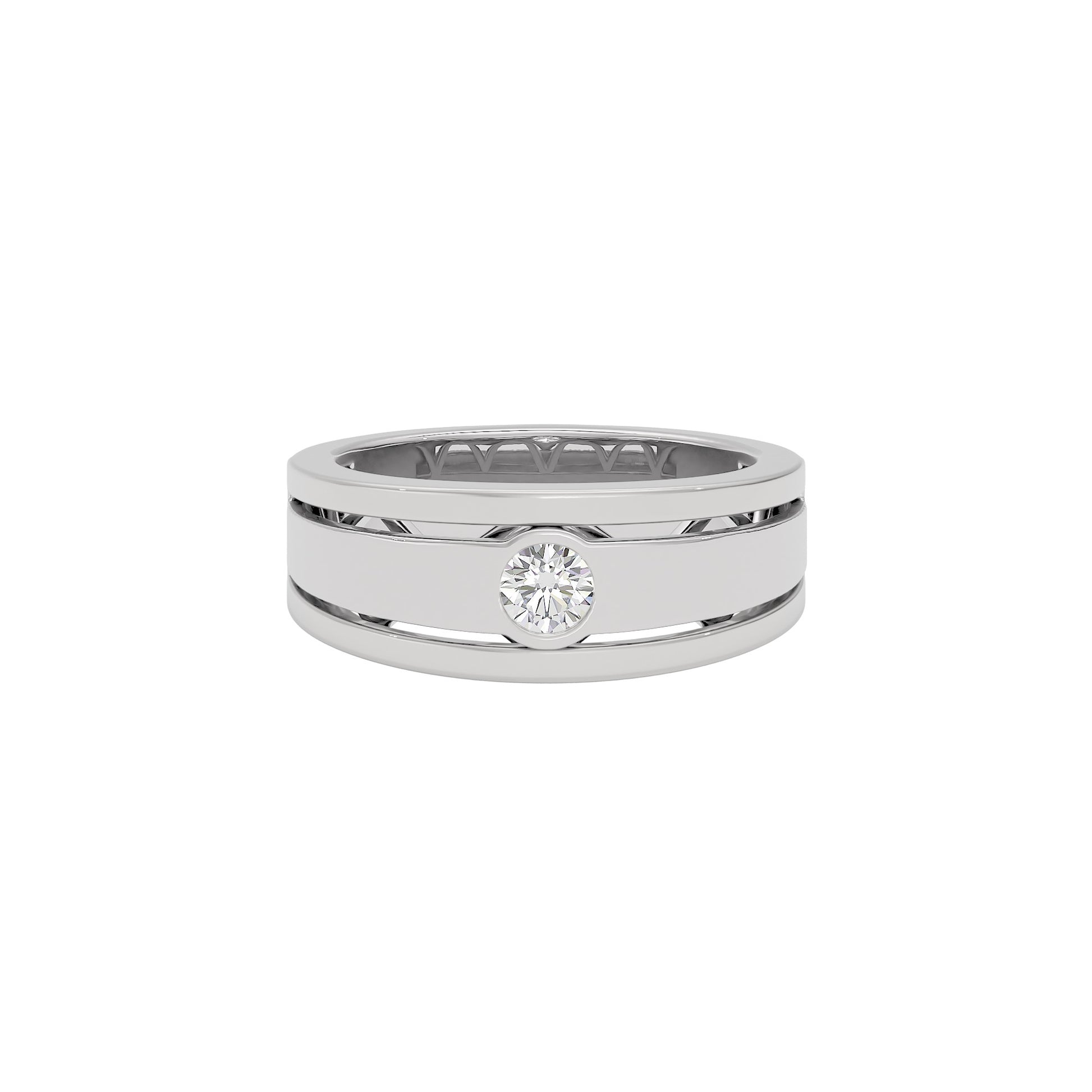 Enchanting Echoes Diamond Ring 18 KT / White Gold / 22