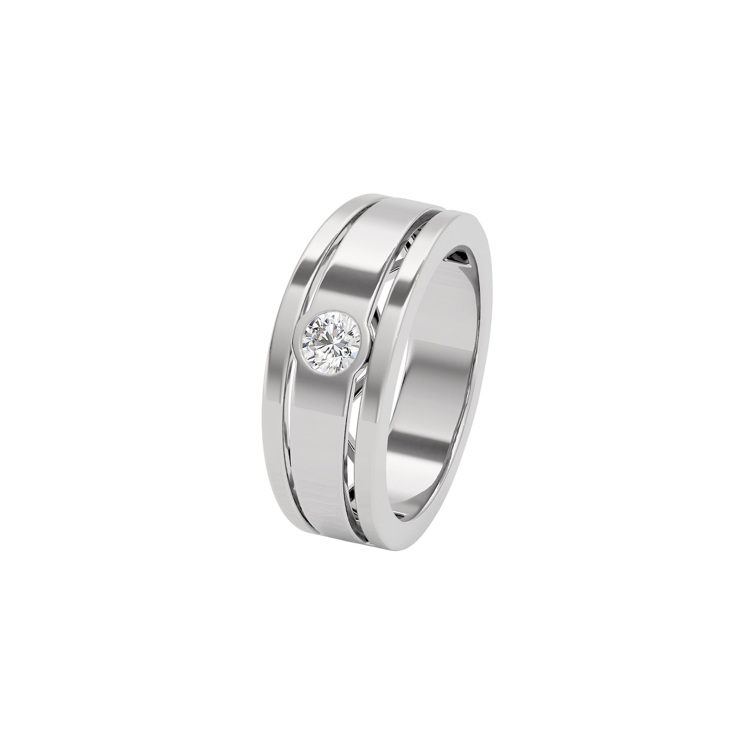 Enchanting Echoes Diamond Ring 18 KT / White Gold / 22
