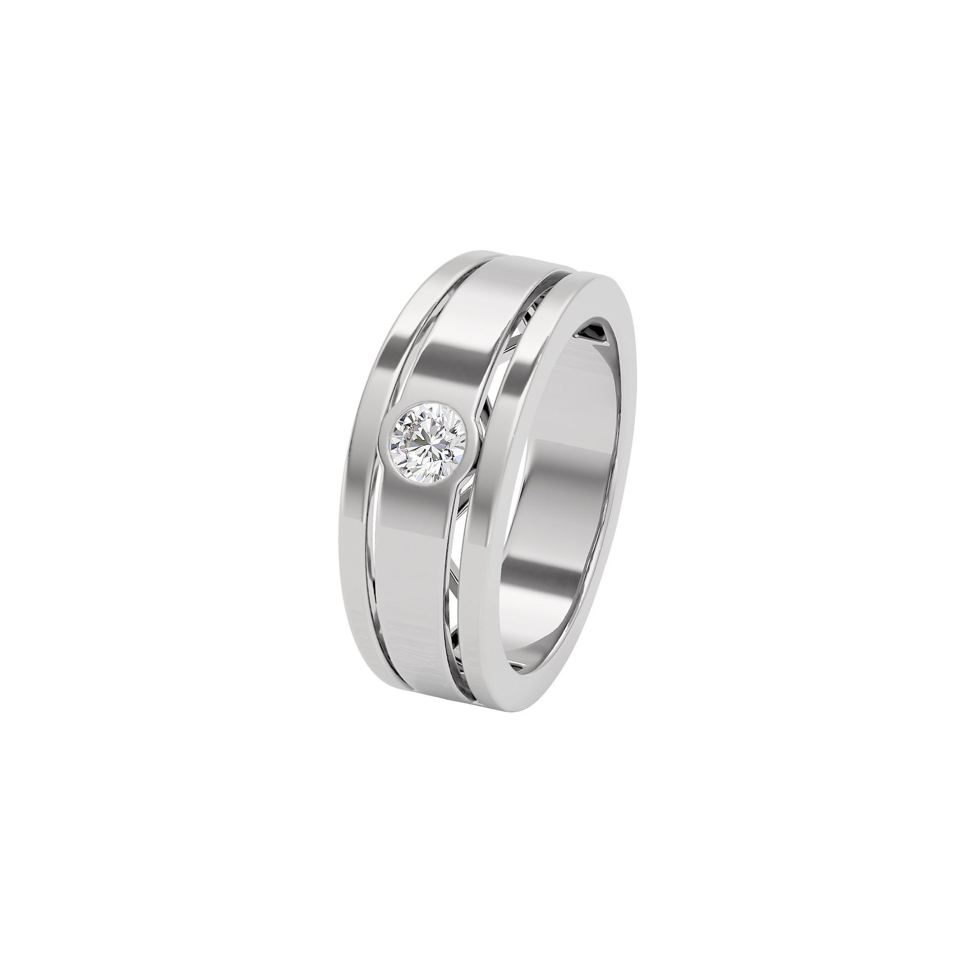 Enchanting Echoes Diamond Ring 18 KT / White Gold / 22