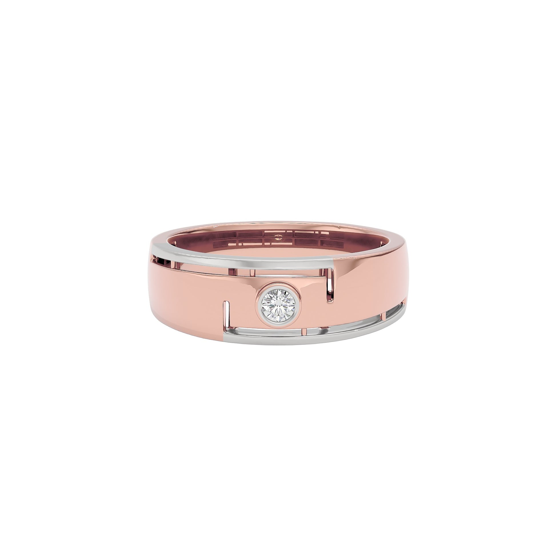 Halo Haven Diamond Ring 18 KT / Rose Gold / 22