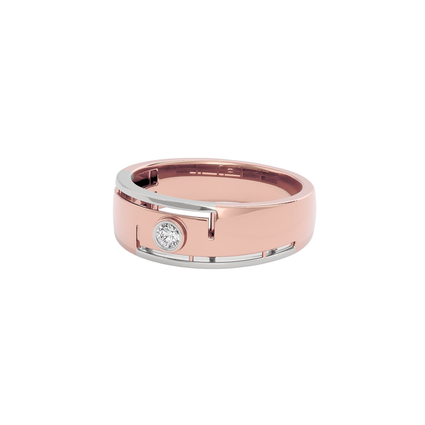 Halo Haven Diamond Ring 18 KT / Rose Gold / 22