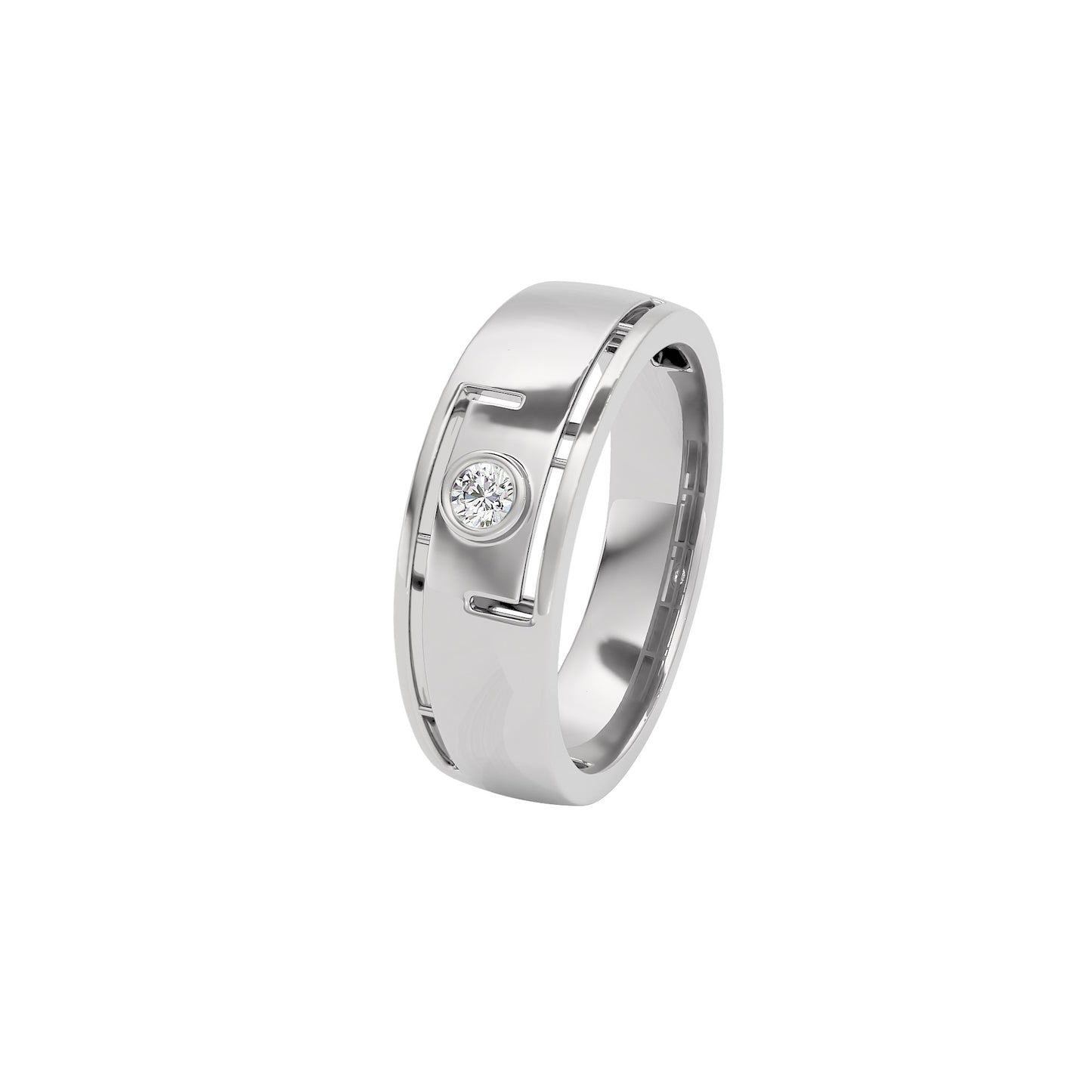 Halo Haven Diamond Ring 18 KT / White Gold / 22