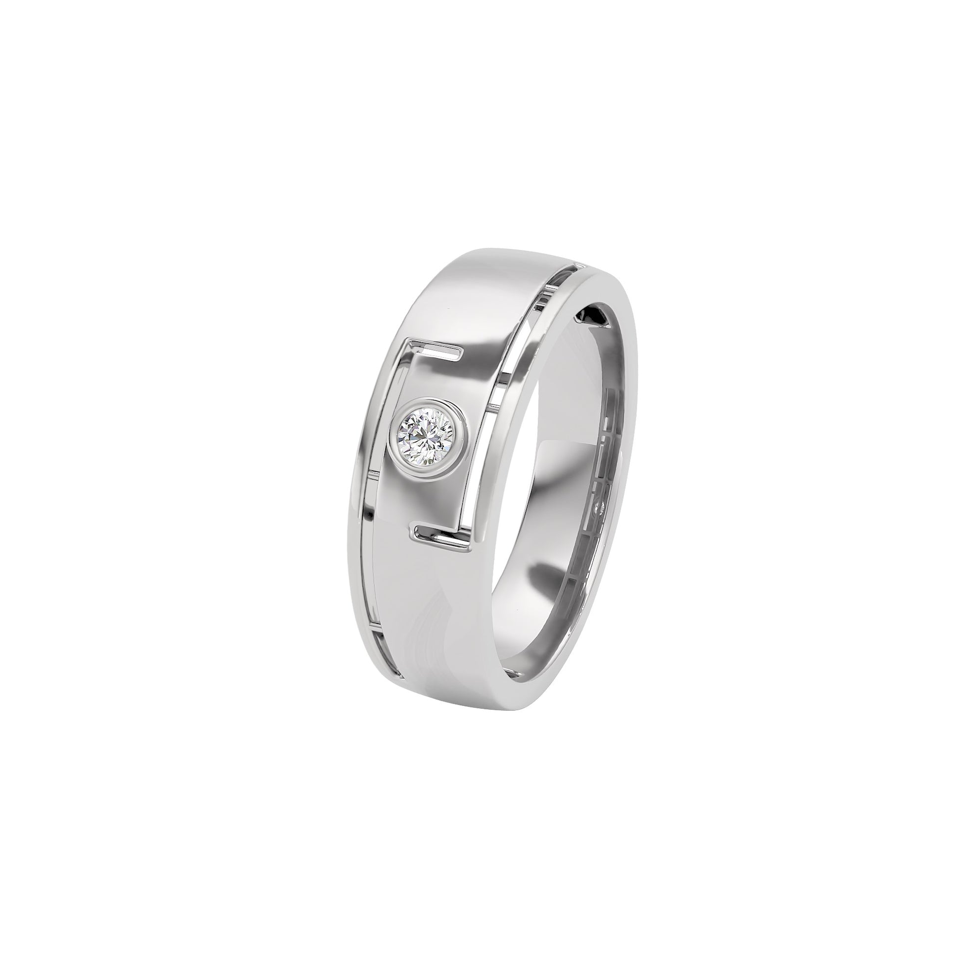 Halo Haven Diamond Ring 18 KT / White Gold / 22