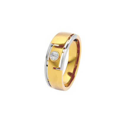 Halo Haven Diamond Ring 18 KT / Yellow Gold / 22
