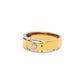 Halo Haven Diamond Ring 18 KT / Yellow Gold / 22