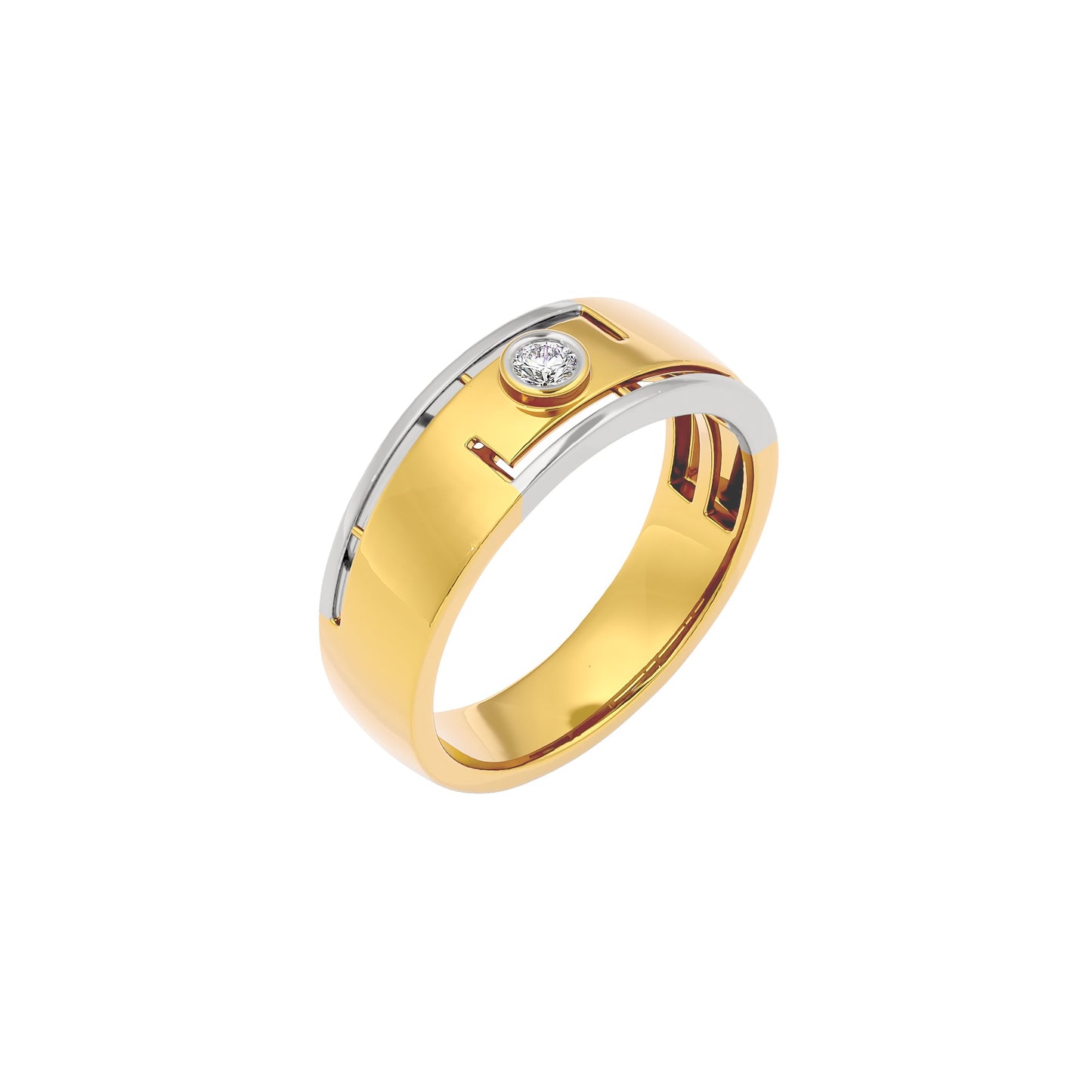 Halo Haven Diamond Ring 18 KT / Yellow Gold / 22