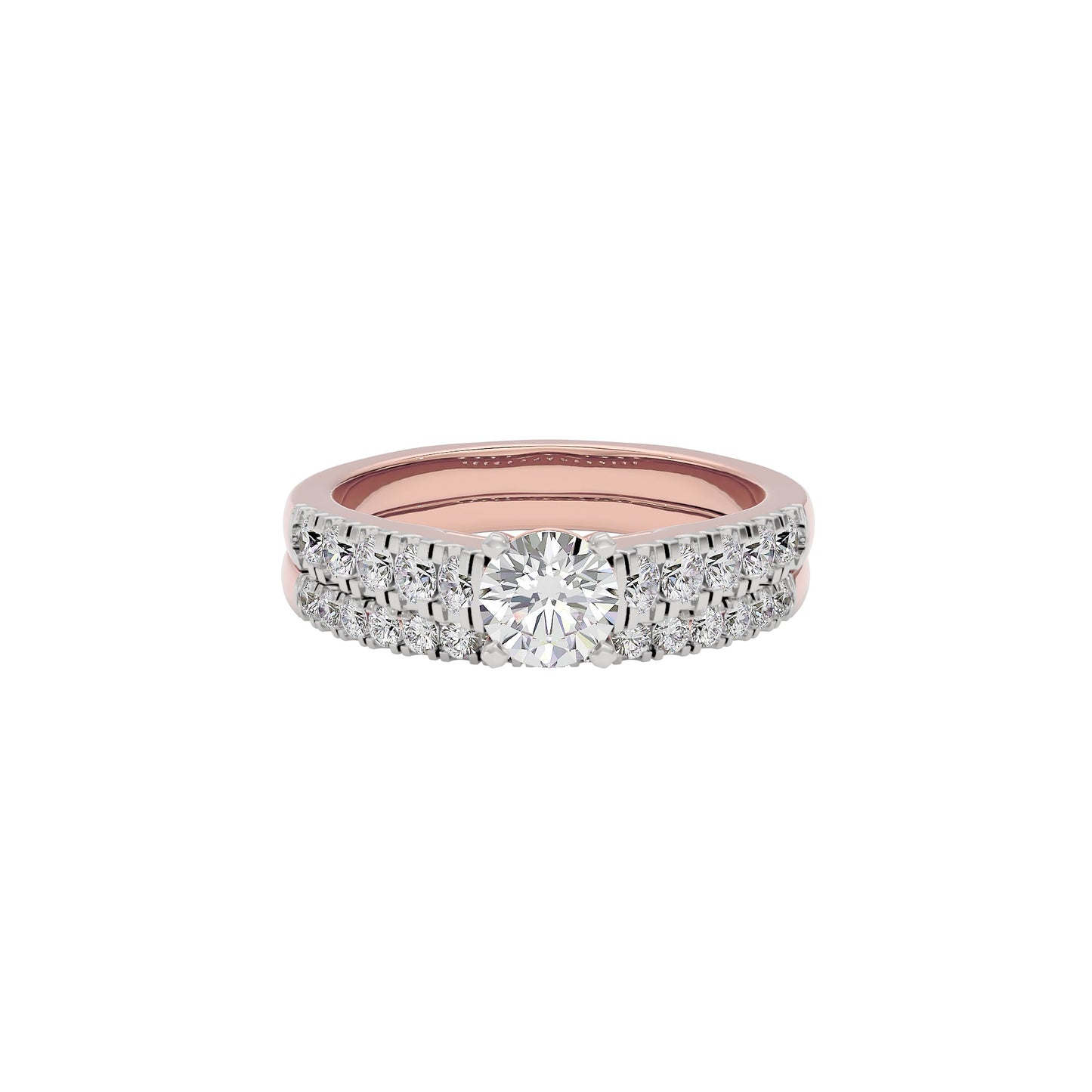 Enigmatic Eternity Diamond Ring 18 KT / Rose Gold / 22