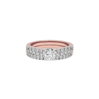 Enigmatic Eternity Diamond Ring 18 KT / Rose Gold / 22
