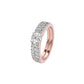 Enigmatic Eternity Diamond Ring 18 KT / Rose Gold / 22