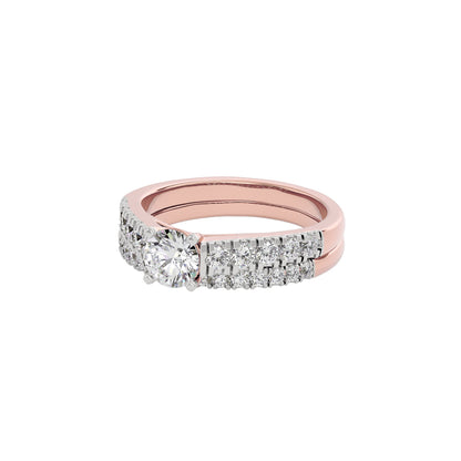 Enigmatic Eternity Diamond Ring 18 KT / Rose Gold / 22