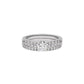 Enigmatic Eternity Diamond Ring 18 KT / White Gold / 22