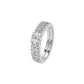 Enigmatic Eternity Diamond Ring 18 KT / White Gold / 22