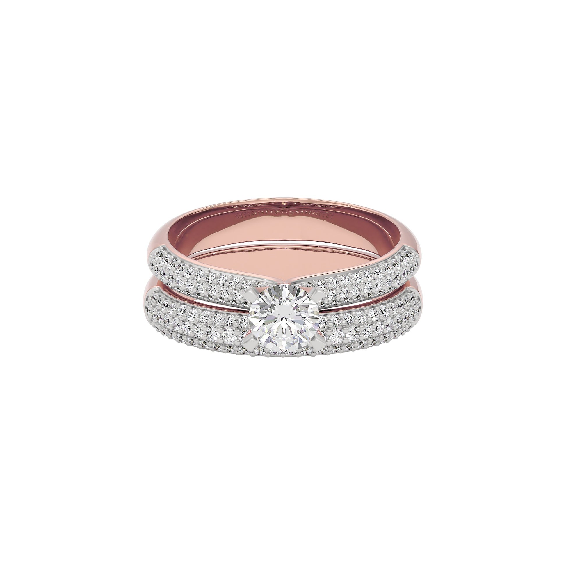 Enchanted Vow Diamond Ring 18 KT / Rose Gold / 22