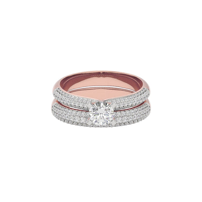 Enchanted Vow Diamond Ring 18 KT / Rose Gold / 22