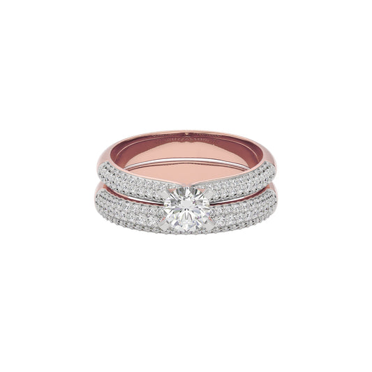 Enchanted Vow Diamond Ring 18 KT / Rose Gold / 22
