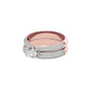 Enchanted Vow Diamond Ring 18 KT / Rose Gold / 22