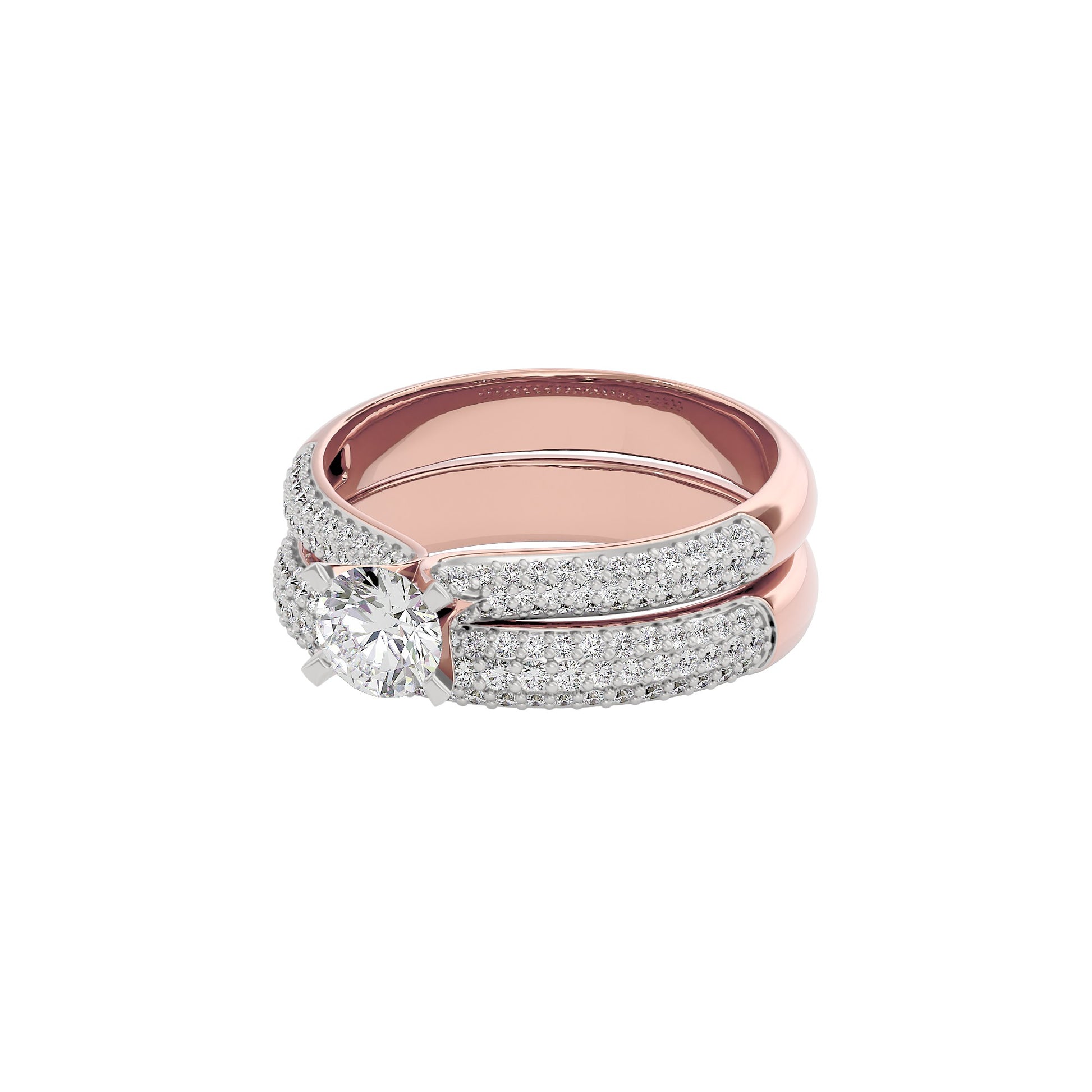 Enchanted Vow Diamond Ring 18 KT / Rose Gold / 22