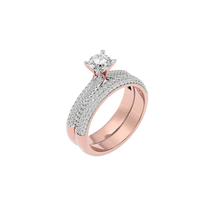Enchanted Vow Diamond Ring 18 KT / Rose Gold / 22