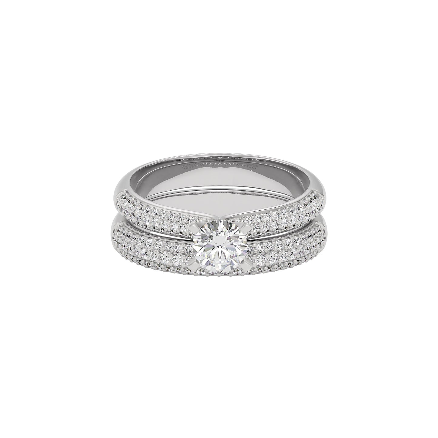Enchanted Vow Diamond Ring 18 KT / White Gold / 22
