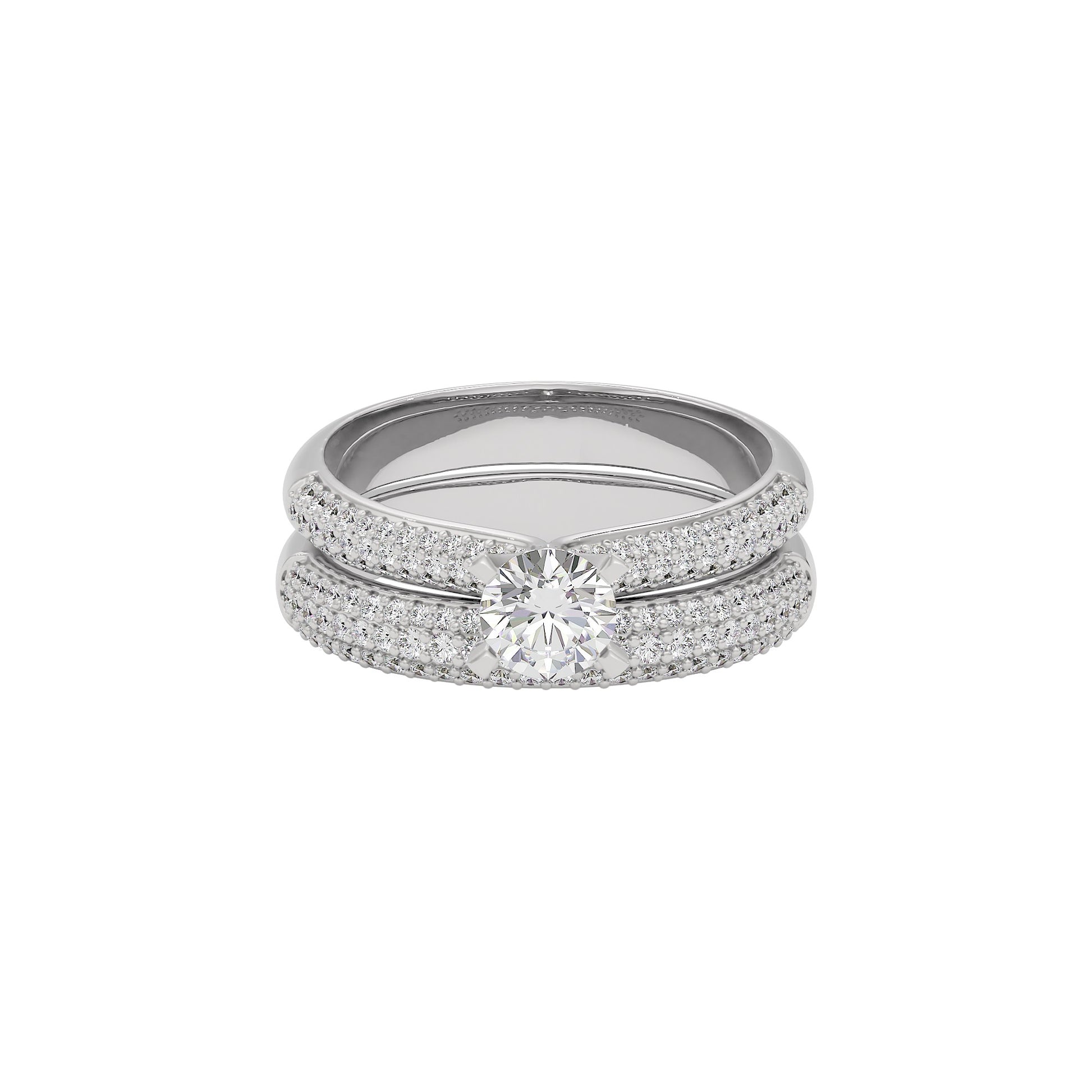 Enchanted Vow Diamond Ring 18 KT / White Gold / 22