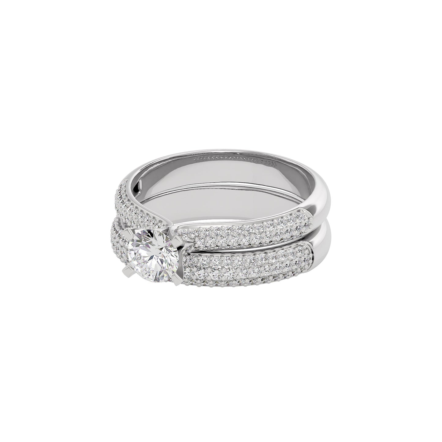 Enchanted Vow Diamond Ring 18 KT / White Gold / 22