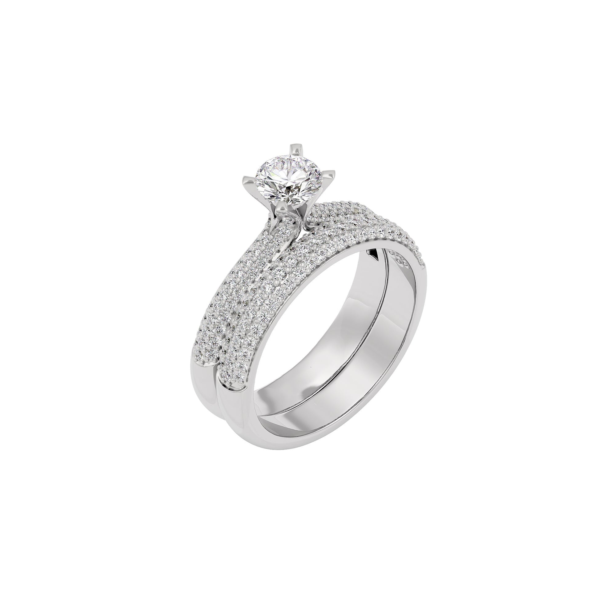 Enchanted Vow Diamond Ring 18 KT / White Gold / 22