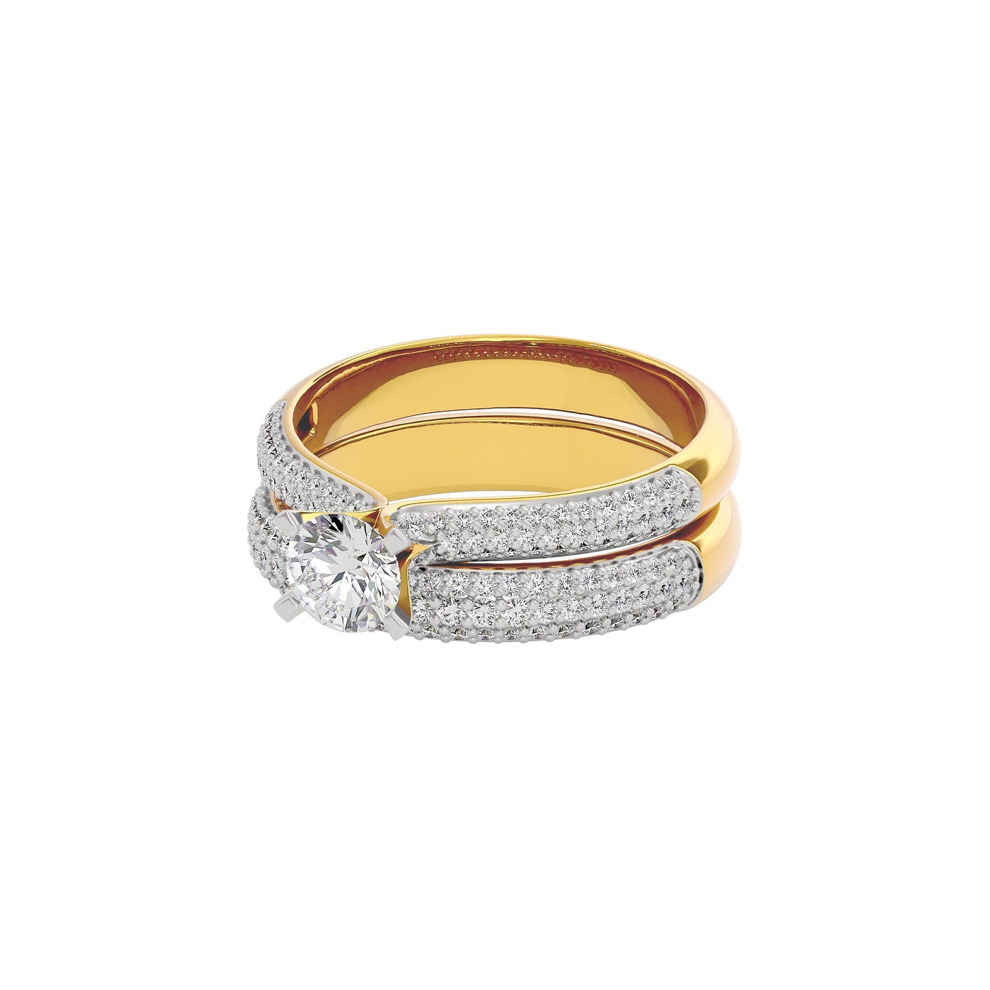 Enchanted Vow Diamond Ring 18 KT / Yellow Gold / 22