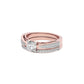 Sunlit Symphony Diamond Ring 18 KT / Rose Gold / 22