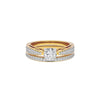 Sunlit Symphony Diamond Ring 18 KT / Yellow Gold / 22