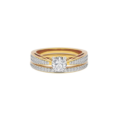 Sunlit Symphony Diamond Ring 18 KT / Yellow Gold / 22