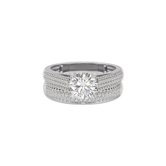 Timeless Tenderness Diamond Ring 18 KT / White Gold / 22