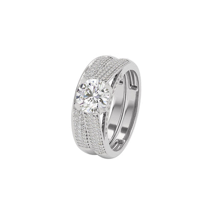 Timeless Tenderness Diamond Ring 18 KT / White Gold / 22