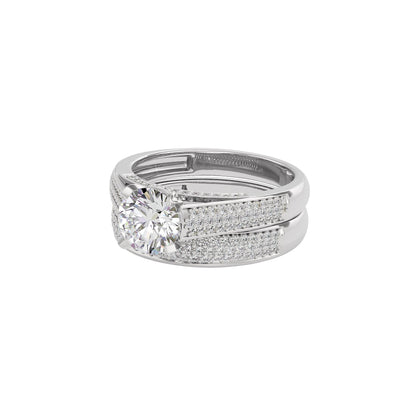Timeless Tenderness Diamond Ring 18 KT / White Gold / 22