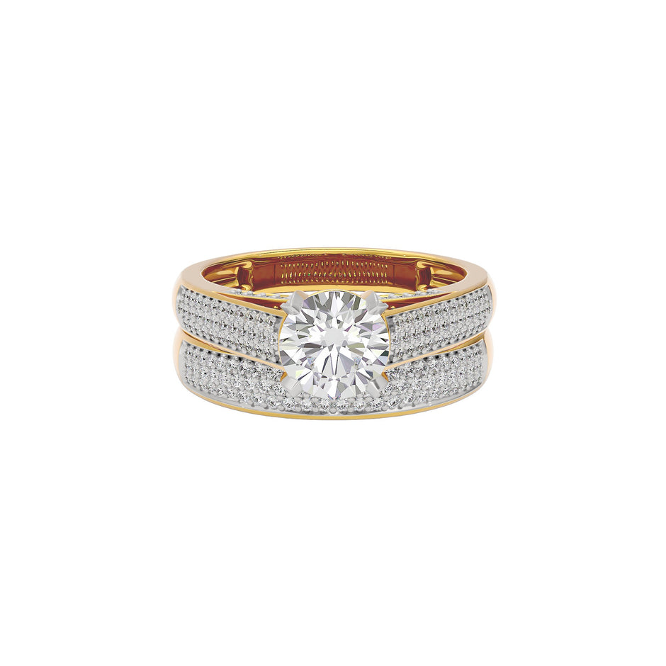 Timeless Tenderness Diamond Ring 18 KT / Yellow Gold / 22