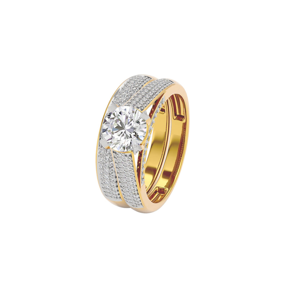 Timeless Tenderness Diamond Ring 18 KT / Yellow Gold / 22