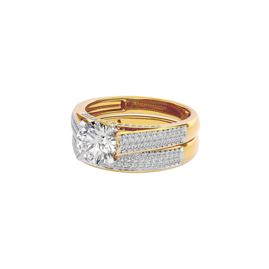 Timeless Tenderness Diamond Ring 18 KT / Yellow Gold / 22