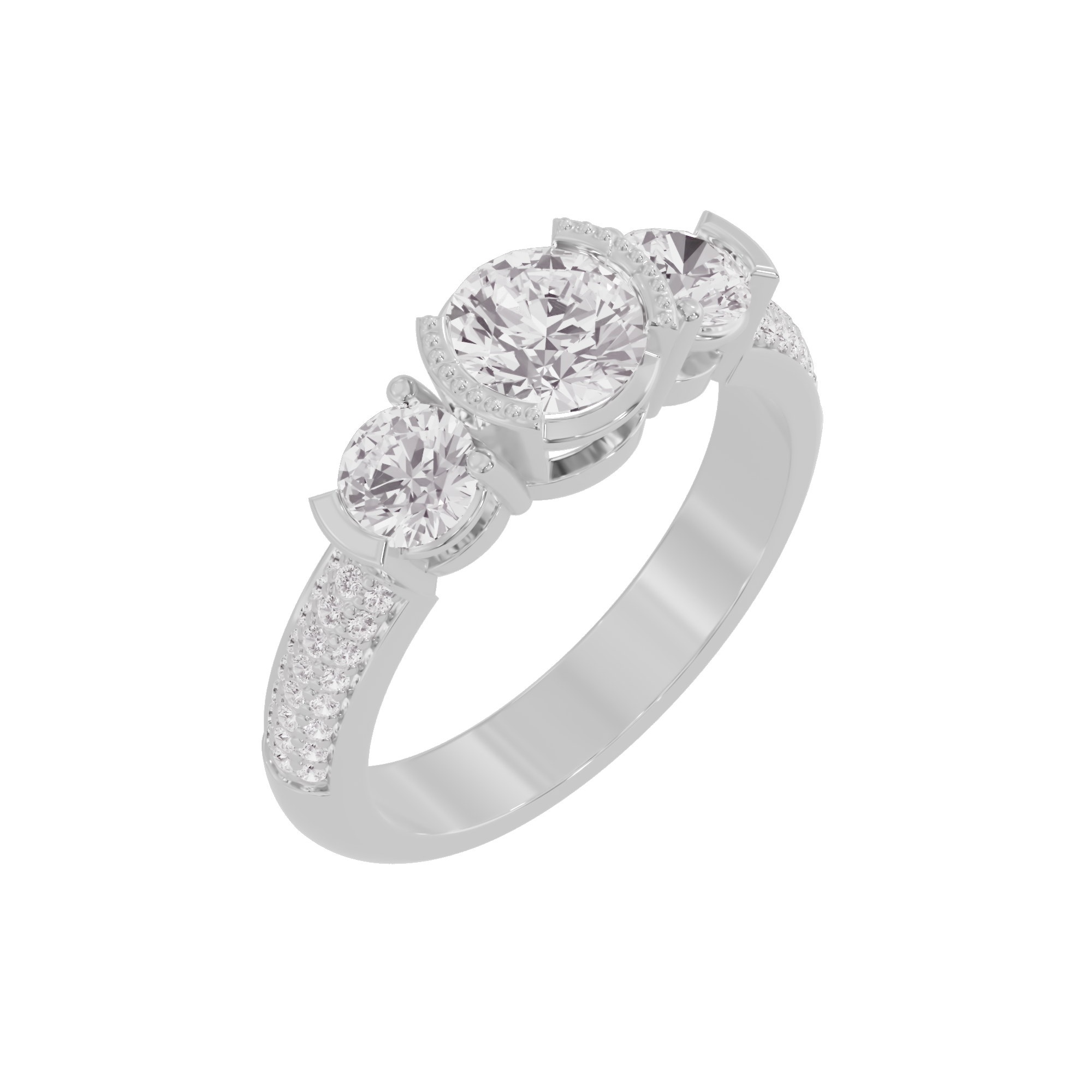 Cupid's Spark Diamond Ring