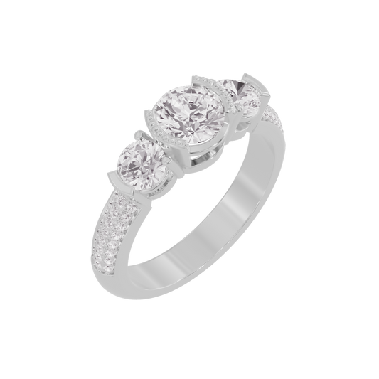 Cupid's Spark Diamond Ring