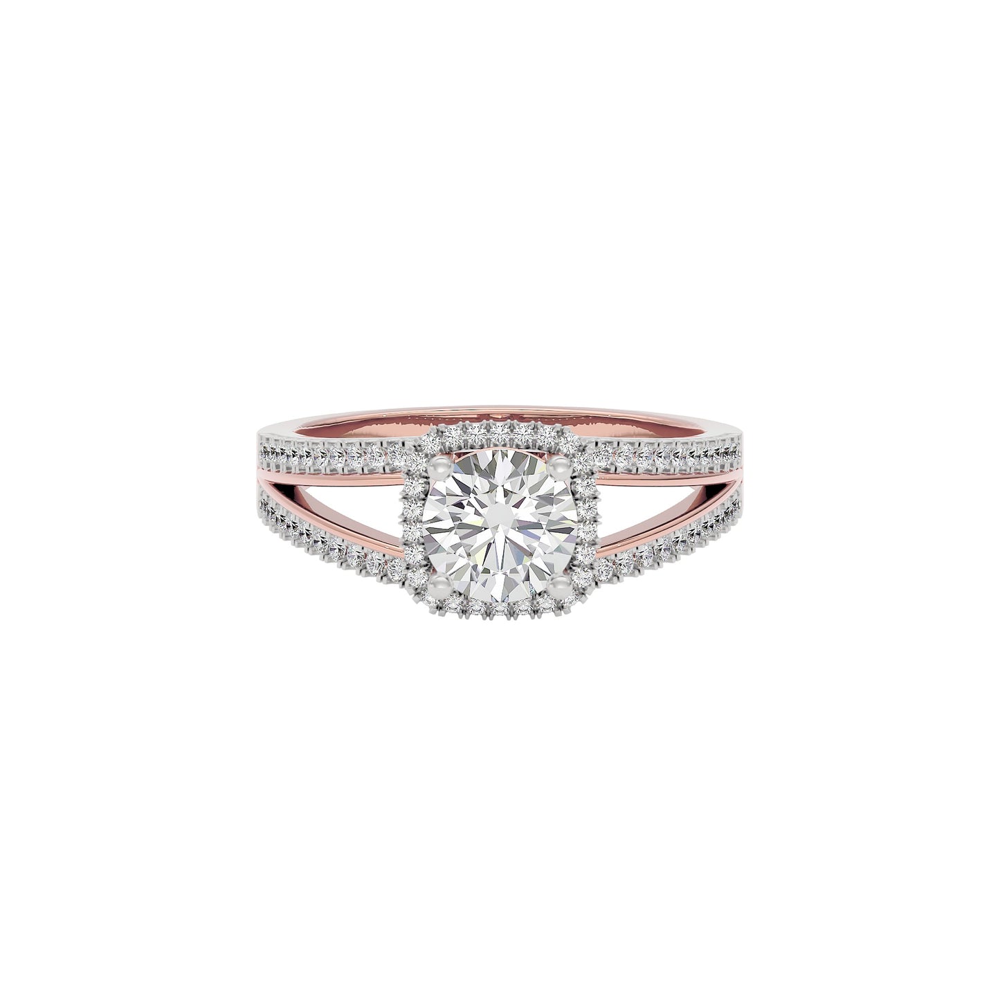Eternal Serenity Diamond Ring 18 KT / Rose Gold / 22
