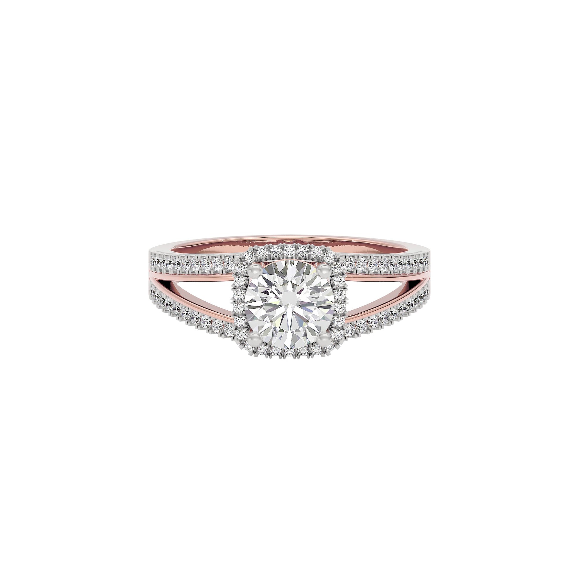 Eternal Serenity Diamond Ring 18 KT / Rose Gold / 22