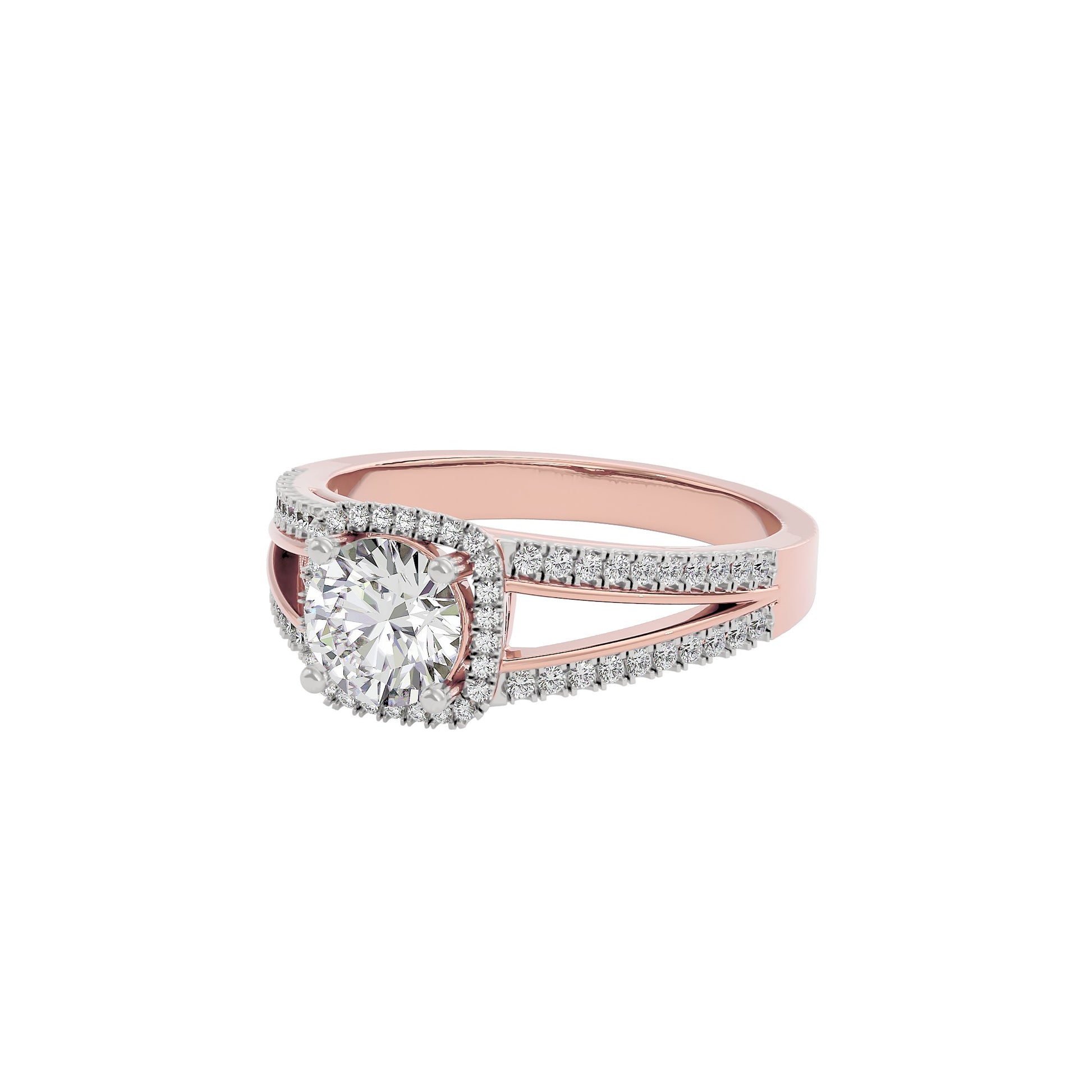Eternal Serenity Diamond Ring 18 KT / Rose Gold / 22