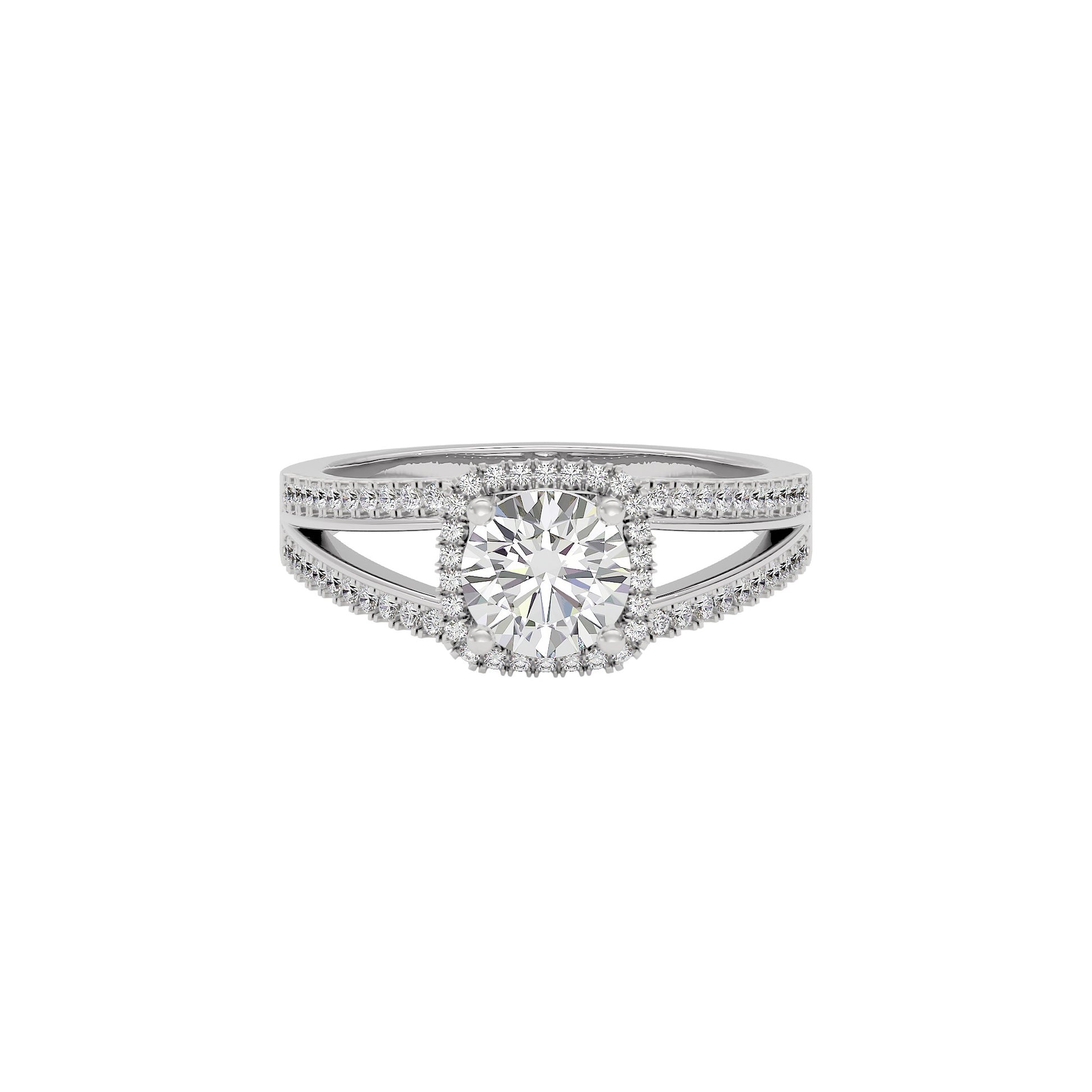 Eternal Serenity Diamond Ring 18 KT / White Gold / 22